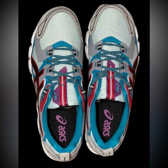 🔥ASICS Gel Quantum 180 marine aqua blue Lifestyle shoe men’s size 11 EUC🔥 - Picture 8 of 12